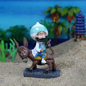 Resin Figurine Cartoon Character Miniature Ornament For Psychological Sand Tray Tabletop Home Decor Toy