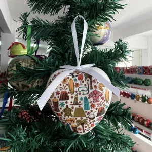Weihnachtskugel Ornamente PVC Schaumstoff Weihnachtsbaum Hängeanhänger Festliche Party Heimdekoration Kugeln