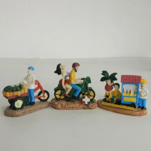Figurina Miniatura in Resina Ornamento da Tavolo Creativo Micro Paesaggio Accessorio per Gioco da Tavolo di Sabbia Decorazioni per la Casa