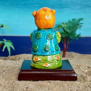 Hars aap figuur dierenriem ornament bureau decoratie feng shui standbeeld verzamelbaar