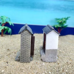 Miniature building models for micro landscape sandbox toys home decoration crafts ornaments