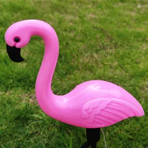 Solar flamingo garden light waterproof LED outdoor lawn stake decoration for yard patio landscape