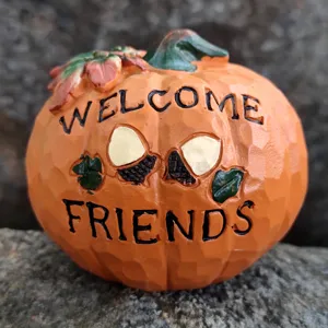 Halloween Harvest Pumpkin Resin Ornament Festival Desktop Table Decoration Sandbox Accessory Home Decor