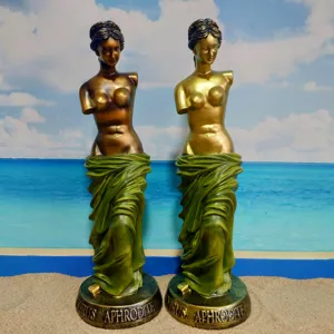 Ancient Greek Goddess Aphrodite Resin Statue Desktop Ornament Home Decor Figurine Gift