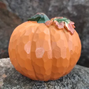 Halloween pumpkin resin figurine decoration harvest autumn festival home decor orange ornament