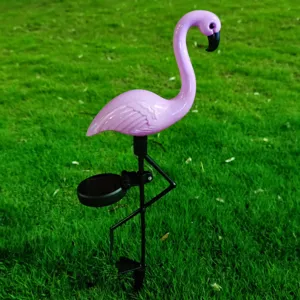 Solar flamingo garden light outdoor waterproof LED lawn stake decoration for your yard