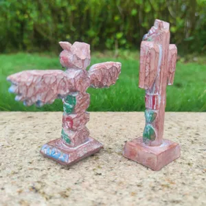 Resin totem model sandplay therapy toy craft ornament for psychological sandbox game