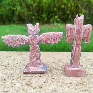 Resin Totem Model Figurine Sandplay Game Architectural Craft Ornament Desktop Decor