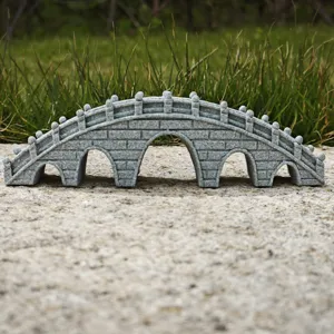 Miniature resin arch bridge fish tank decoration bonsai landscape aquarium ornament