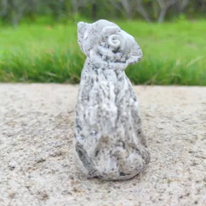 Memorial stone figurine garden sculpture sympathy grief remembrance decor keepsake ornament for grave