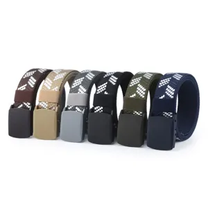 Taktischer Outdoor Imitat Nylon Gurtband Gürtel Für Herren Geometrisches Muster Verschleißfest Lässig Tägliche Taillengürtel