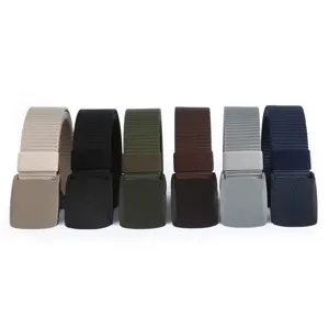 Nylon tactical belt canvas outdoor casual unisex webbing belt multi-color set pack