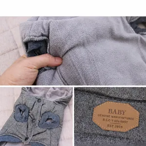 Warm fleece pet dog vest for small dogs autumn winter cozy thick puppy winter clothing.