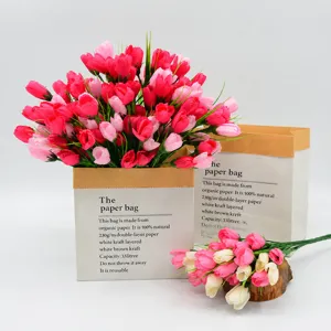 Bouquet di fiori di simulazione artificiale decorazione soggiorno domestico disposizione finta