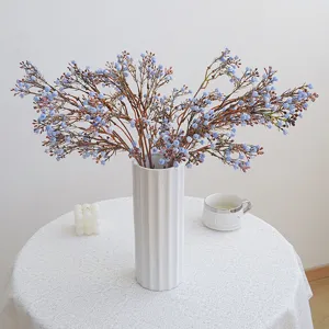 Künstliche Schleierkraut Falsche Blumen Simulation Reifgras Einzelner Zweig Blumenarrangement Heim Hochzeit Party Dekoration