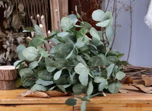 Artificial Eucalyptus Leaves Branches Fake Greenery Plants for Home Decor Floral Arrangement