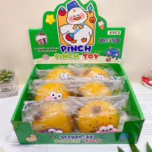 Cute Cartoon Potato Squishy Toy Slow Rising Soft TPR Decompression Stress Relief Toy Fun Fidget Toy For Kids And Adults