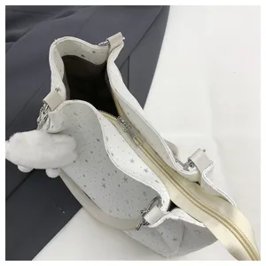 Korean style fashion large capacity tote bag women casual commuter underarm shoulder bag
