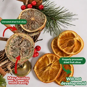 Christmas dried fruit slices natural orange slices for wreath making and holiday home decor.