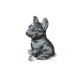Harz Französische Bulldogge Statue Sitzen Hund Figur Büro Tisch Dekoration Geschenk