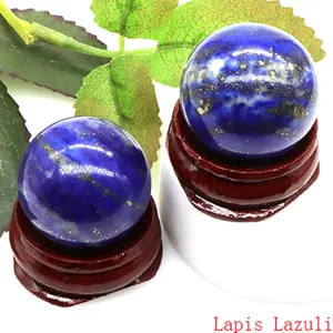 Natural lapis lazuli gemstone crystal sphere home decor mineral stone collectible desk piece