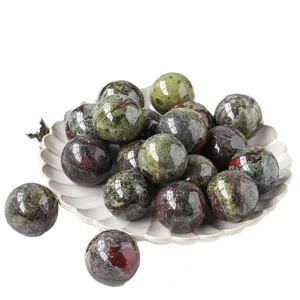 Natural crystal stone sphere balls bulk set polished gemstone home decor ornaments.