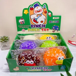 Juguete Squishy de Panecillo de Dibujo Animado Divertido Juguete de Descompresión de Rebote Lento Lindo Juguete Antiestrés Novedad Fidget