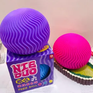 Giant wavy color-changing stress relief ball squeeze toy soft sensory fidget toy for fun