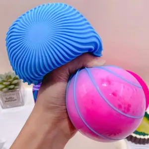 Giant ripple color-changing decompression toy stress relief pinch ball soft sensory toy