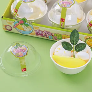 Mini DIY Durian Eis Spielzeug Set für Kinder Rollenspiel sensorische Entlastung Spaß.