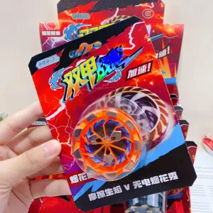 Nuevo giroscopio fuegos artificiales batalla parte superior descompresión juguete interactivo