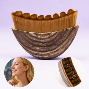 Crescent Lymphatic Contour Massage Brush Facial Lifting Neck Care Beauty Tool Large Plastic Manual Massager