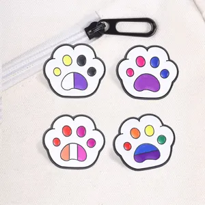 LGBT Fierté chat patte émail broche métal badge sac à dos vêtements accessoire mignon cadeau