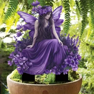 Acryl elfje tuin erf staak decoratieve plant pot gazon stek ornament buiten landschap