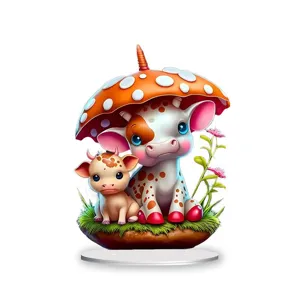 Acrylic Cartoon Anime Desktop Standee Creative Home Room Living Room Decoration Ornaments Cute Tabletop Display Stand