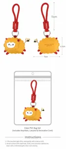 Leuke schapen leer auto sleutelhanger met bel, stijlvolle Chinese trend hangende ornament.