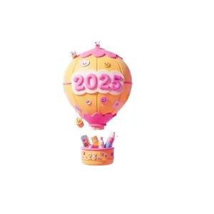 Lindo colgante globo aerostatico 2025 acrilico llavero coche mochila decoracion regalo