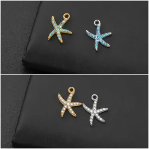 Μενταγιόν Κοχύλι από Ανοξείδωτο Ατσάλι 304 με Ένθετο Στρας Χρυσό Ασημί Shell Charms για DIY Κατασκευή Κοσμημάτων Αξεσουάρ