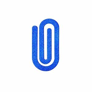 Blau Glitzer Büroklammer Lesezeichen, kreative Bürobedarf Notizbuch Notizmarkierung Clip.