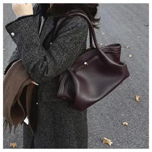 Vintage megali xoritikotita tsanta tote gynaikia fthinoporo xeimonas casual omou