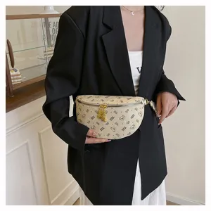 Fashion stylish chest bag waist bag casual crossbody bag for women chic daily wear minimalist