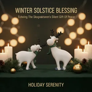 Christmas Elk Resin Crafts Home Ornaments Cute Standing Reindeer Figurine Holiday New Year Gift Desktop Decor