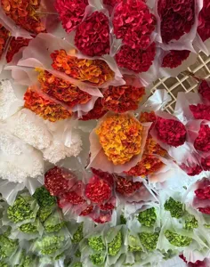 Single stem preserved hydrangea dry flower for handmade bouquets home decor floral arrangement
