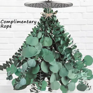 Natural Preserved Eucalyptus Dried Flower Bouquet Handcrafted Botanical Floral Arrangement For Home Decor Wedding Party