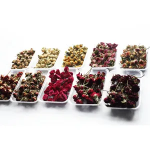 Dried rose buds flower DIY materials for epoxy resin candles soap making crafts multi-color pack