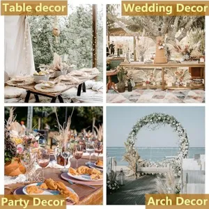 Dried flowers pampas grass bouquet for wedding party table arch home decor floral arrangement