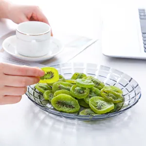 Plateau de fruits en plastique style européen transparent moderne pour table de salon