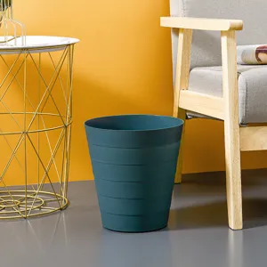 Poubelle ouverte simple de style nordique pour salon cuisine et bureau à domicile.