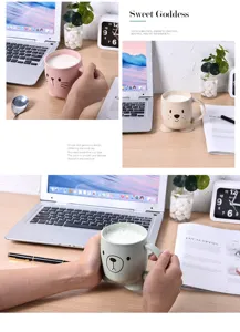 Plastic Cartoon Animal Toothbrush Mug Cute Kids Wash Cup Couple Drinking Cup Home