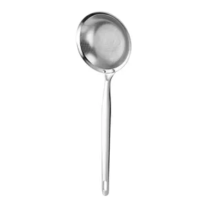 Stainless steel kitchen skimmer spoon fine mesh strainer for hot pot oil foam filtering practical